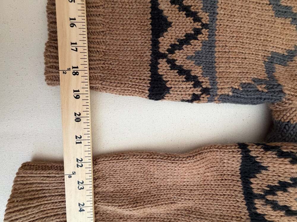 Stetson Steer Head Cropped Cardigan Brown Size M - Picture 8 of 14
